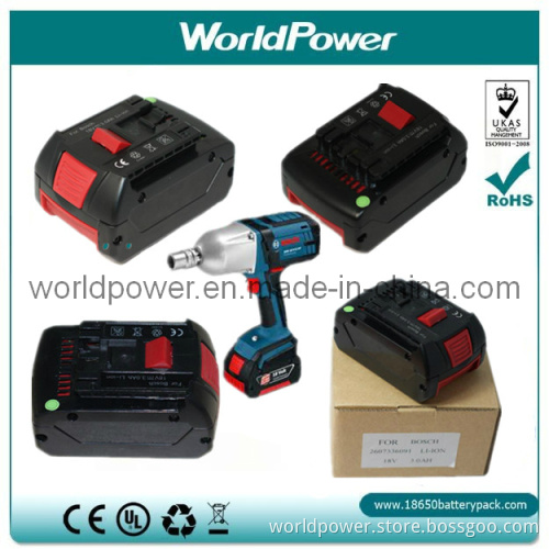 Bosch 18V Lithium-Ion Replacement Power Tool Batterie 3ah
